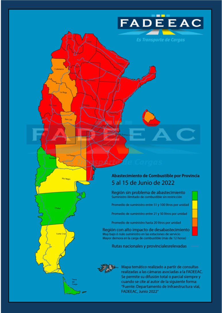 As Est El Mapa Del Gasoil Casi El De Las Provincias Tienen