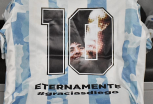 Camiseta selección argentina maradona