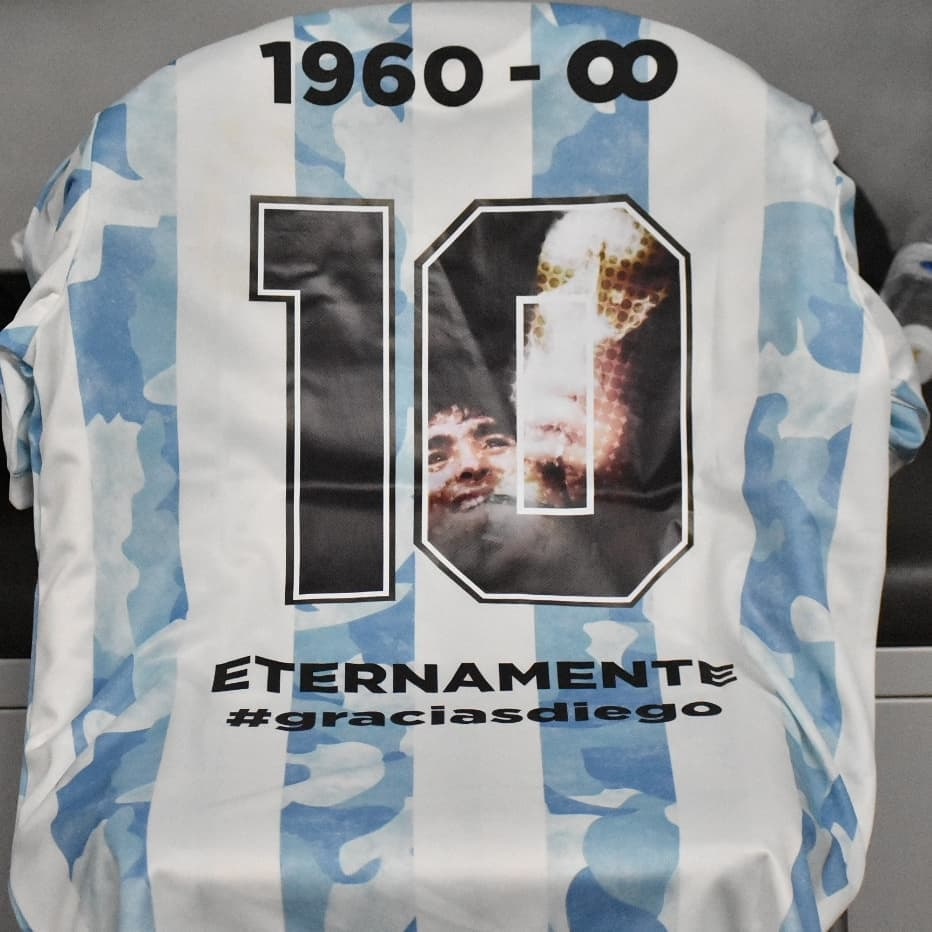 Camiseta selección argentina maradona