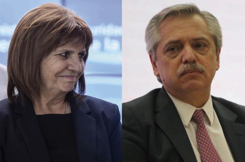 Patricia Bullrich Alberto Fernández