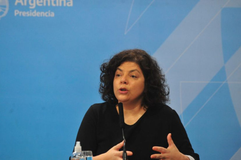 Carla Vizzotti Ministra de Salud