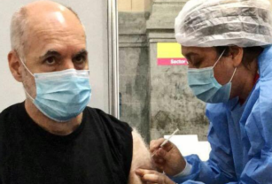Vacunación Rodríguez Larreta