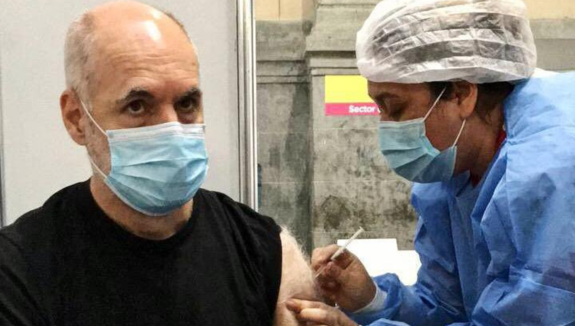 Vacunación Rodríguez Larreta