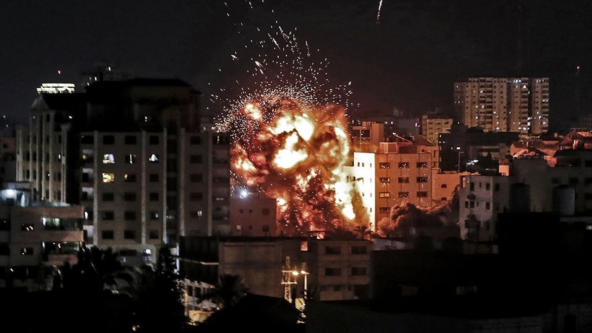 bombardeo israel