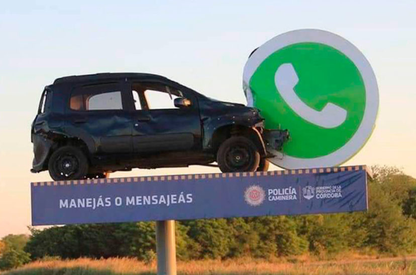 Campaña Córdoba accidentes tránsito