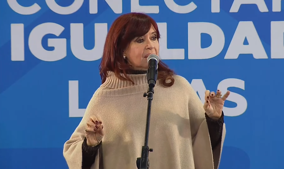 Cristina Kirchner en Lomas