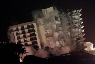 Derrumbe edificio Miami
