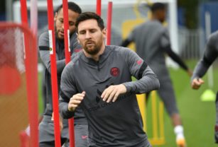 Lionel Messi PSG Entrenamiento
