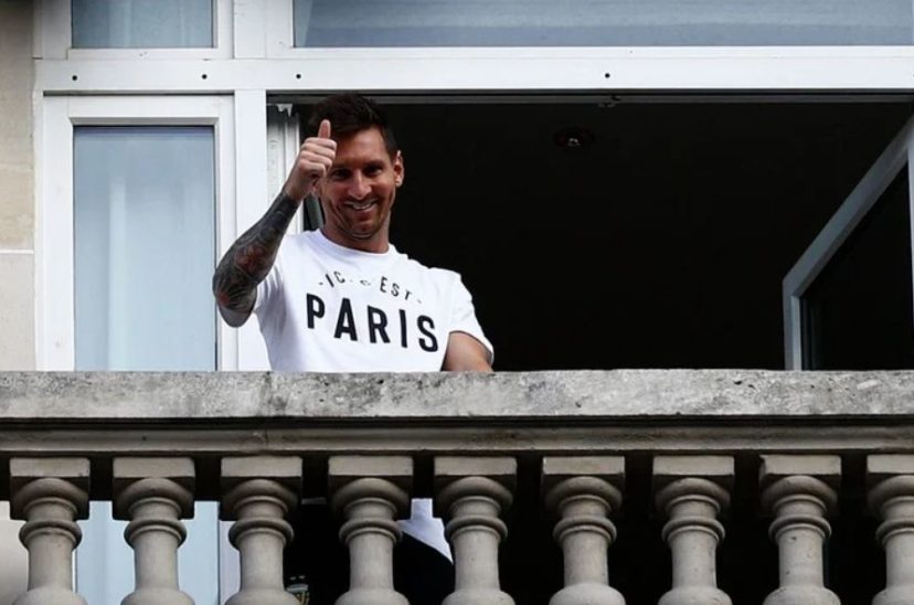 Lionel Messi PSG Hotel