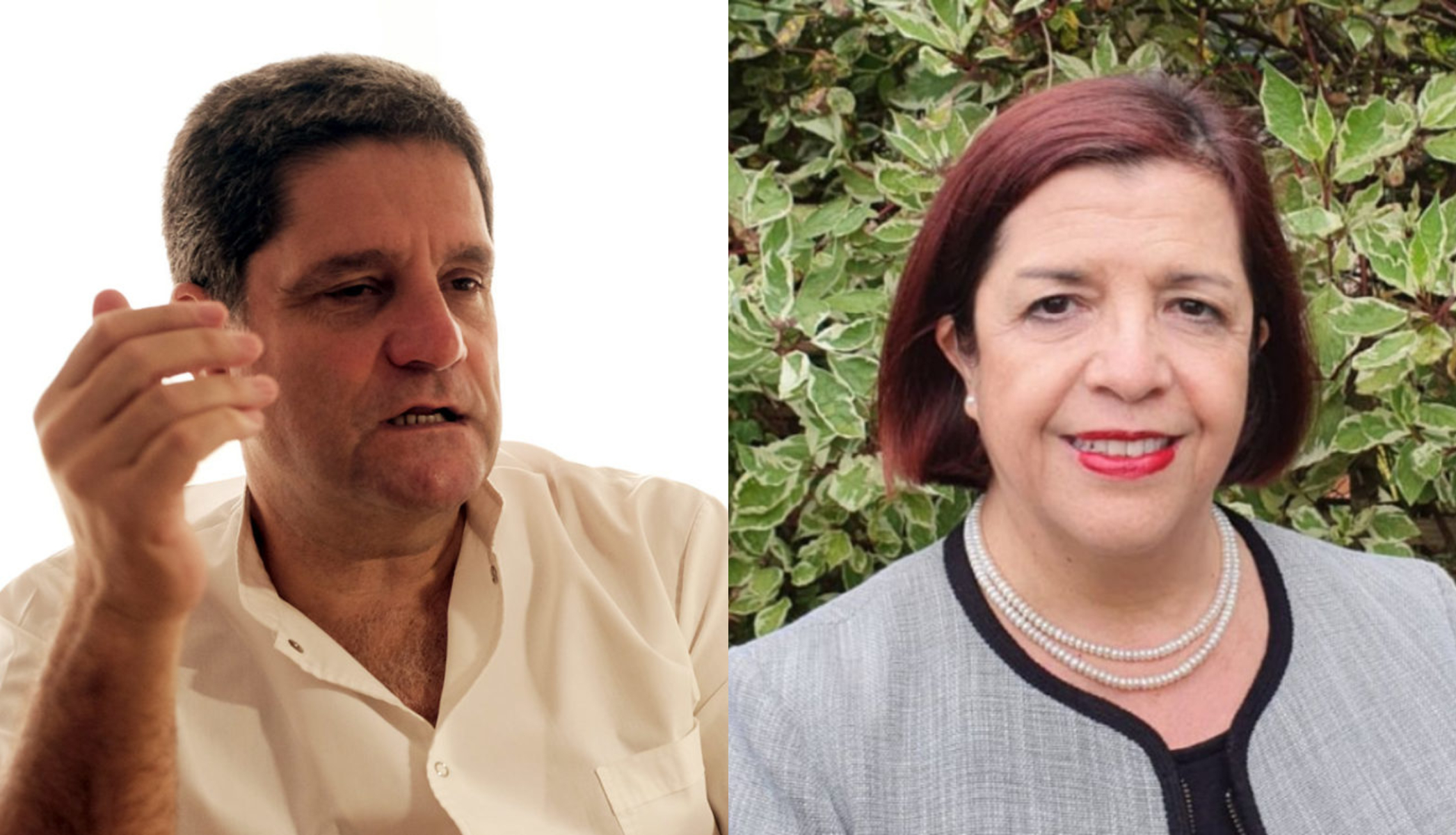 Jorge Tartaglione y Marta Cohen