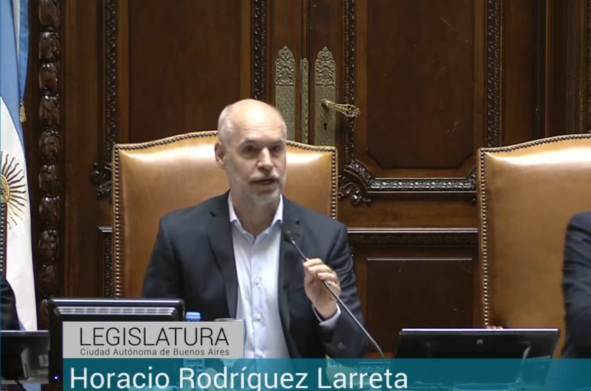Horacio Rodríguez Larreta Sesiones Ordinarias