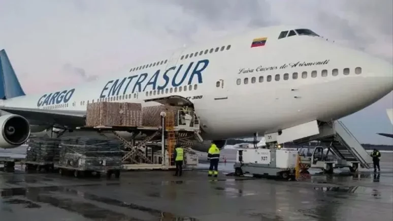 avión venezolano iraní
