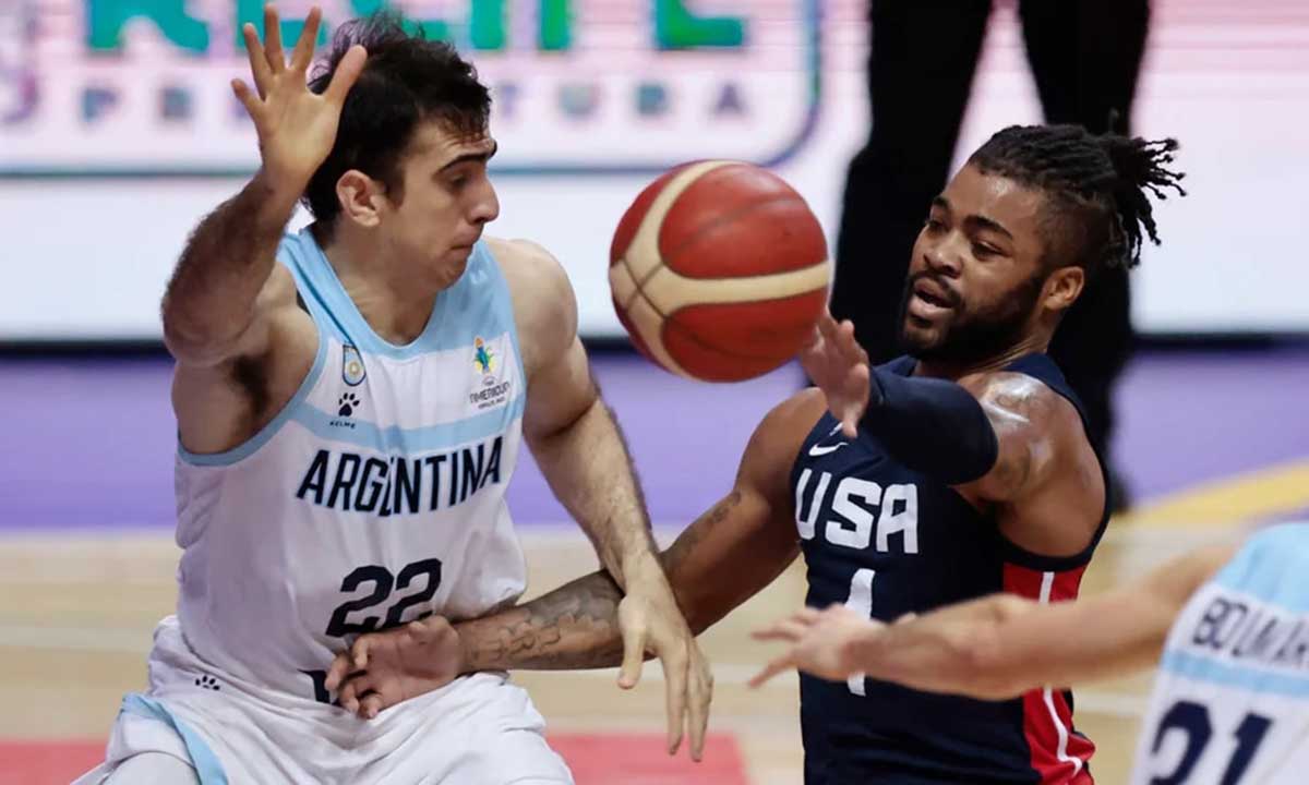 argentina en la semifinal de la americup