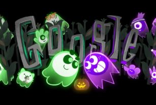 Doodle Google Halloween