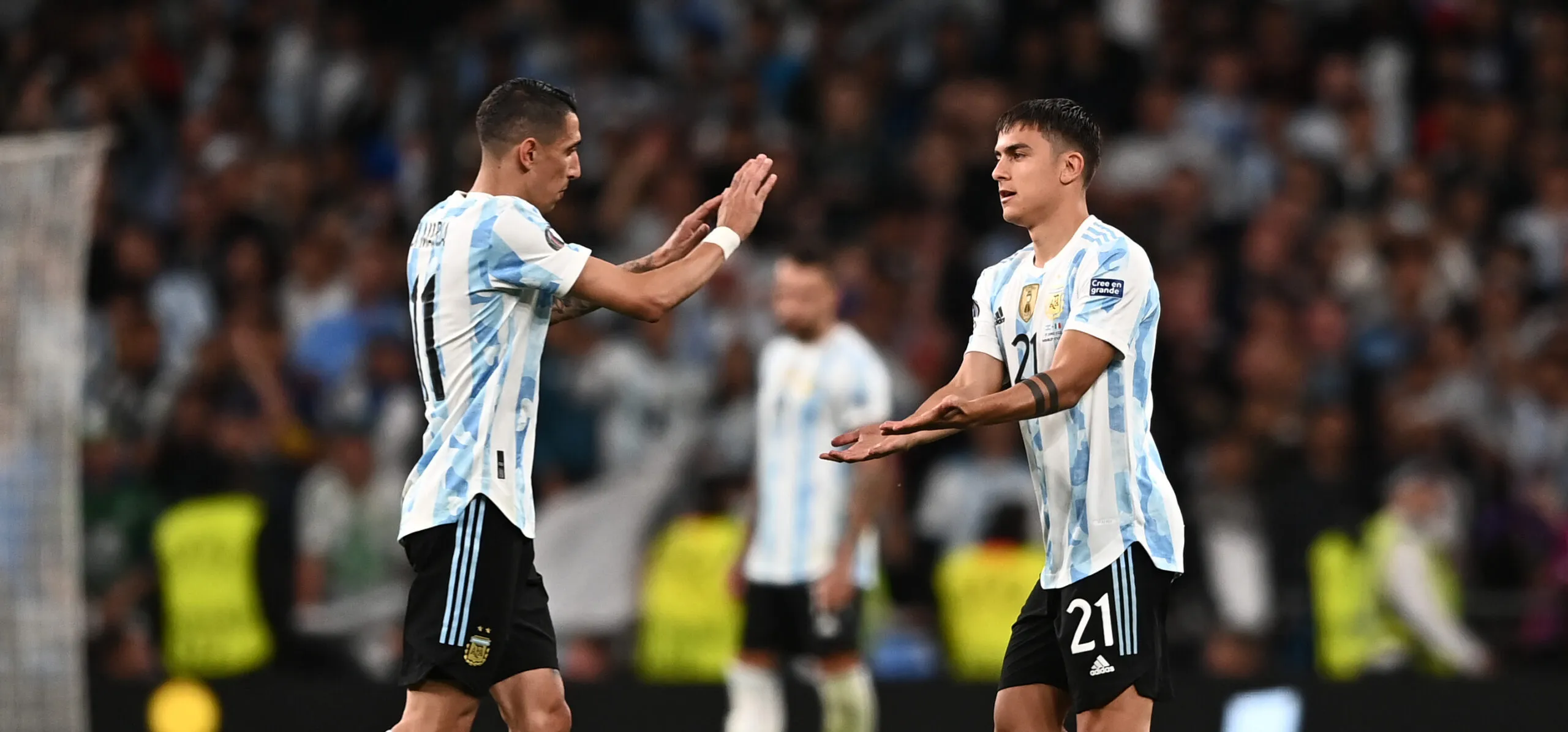 Dybala y Di María Selección Argentina