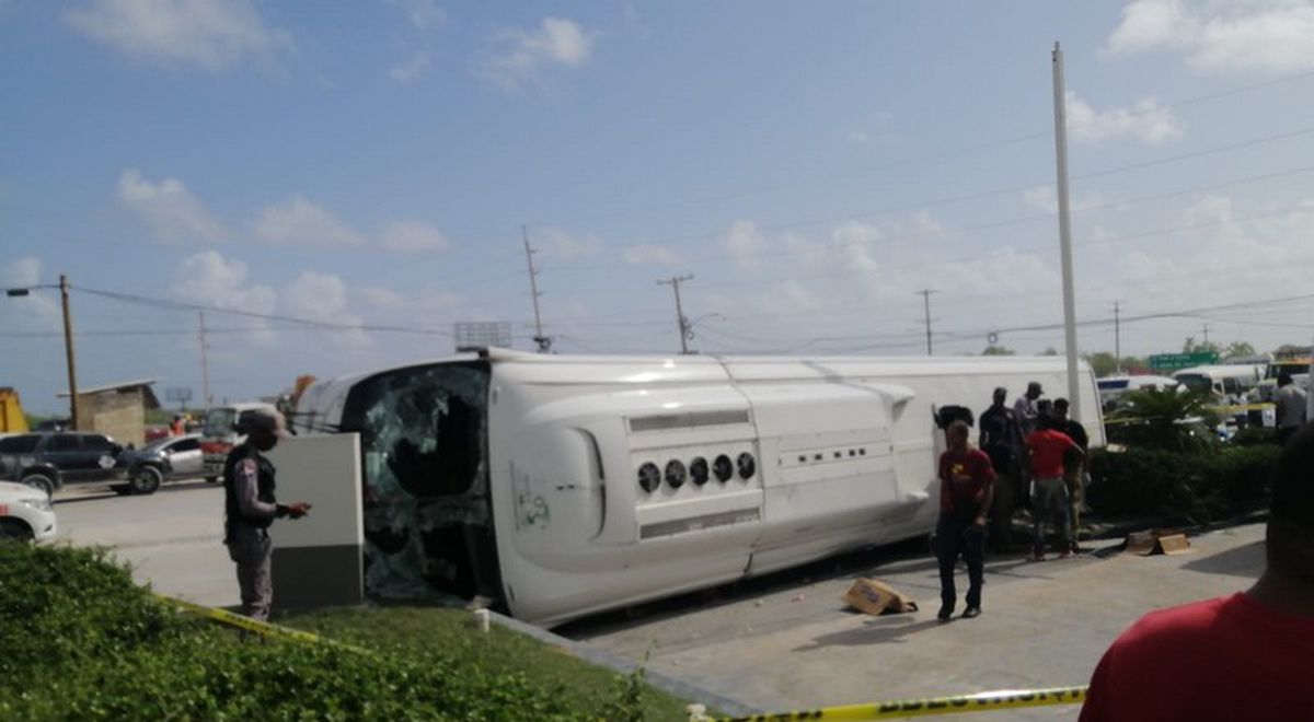Accidente en Punta Cana