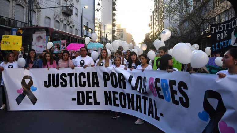 muerte de bebés en córdoba