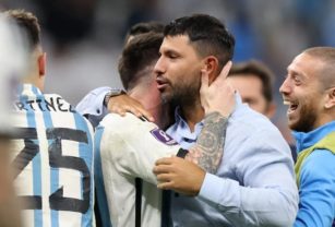Agüero y Messi