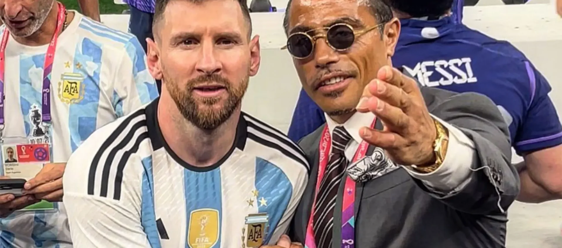 Messi con Salt Bae