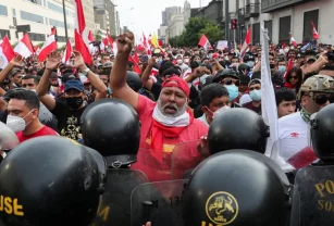 Protestas en Perú