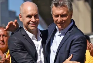 Mauricio Macri y Rodríguez Larreta