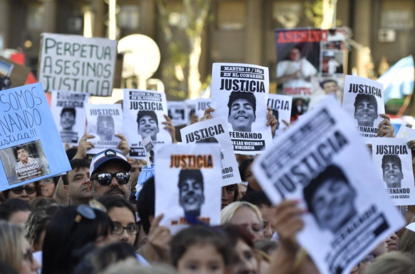 Manifestación por Fernando.