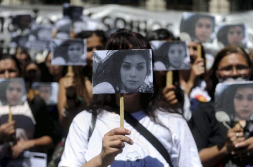 Manifestación por Lucía Pérez