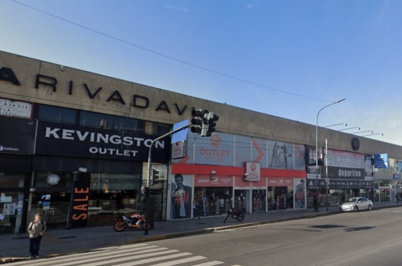 Street view de la zona de Liniers donde fue el intento de secuestro.