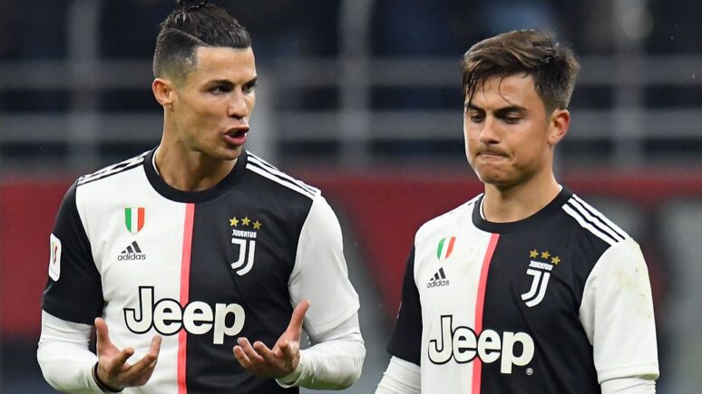 dybala y cristiano ronaldo