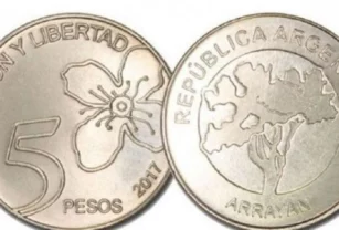 monedas de $5