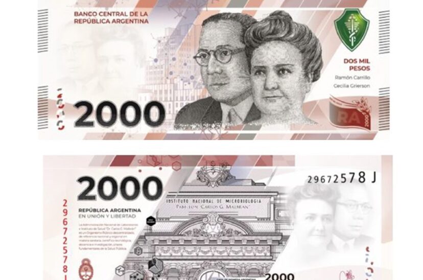 billetes de 2000 pesos