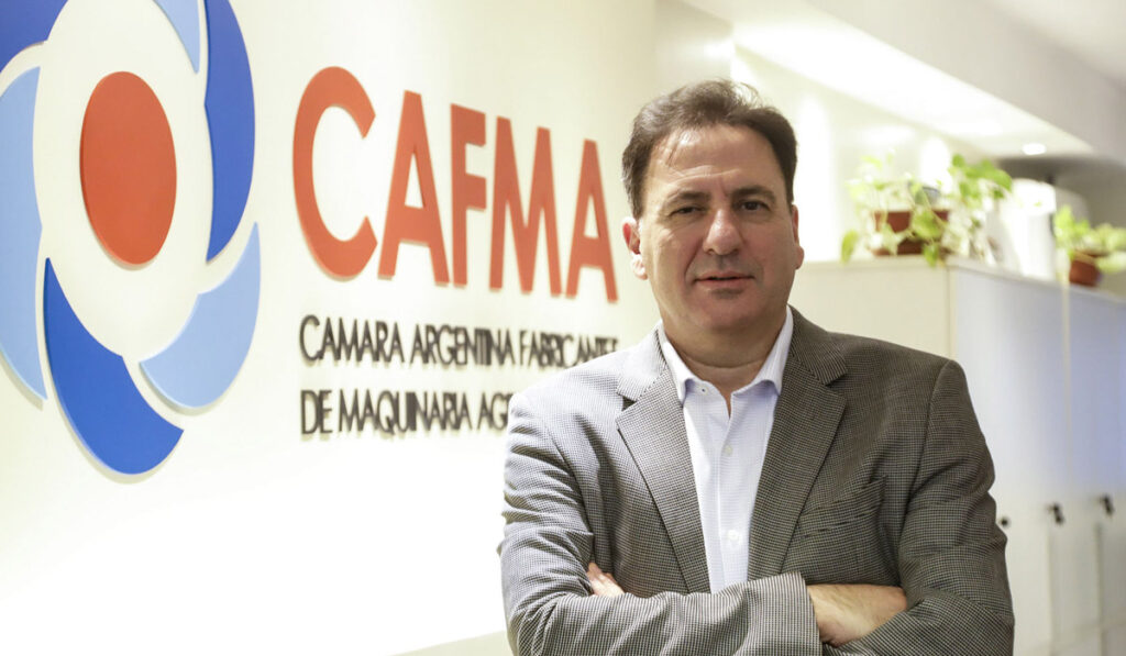 Eduardo Borri presidente de CAFA maquinaria agrícola