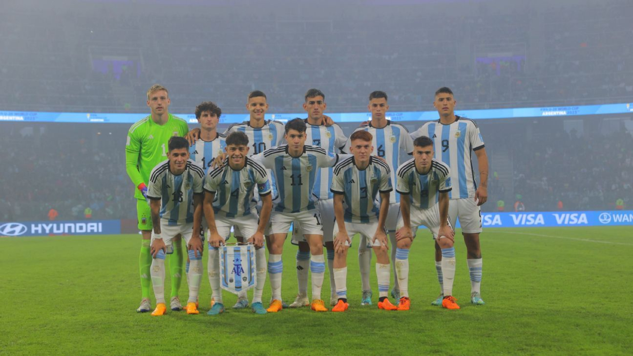 Selección Argentina Mundial sub-20 Nigeria