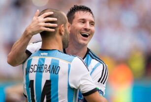 javier mascherano y messi selección argentina