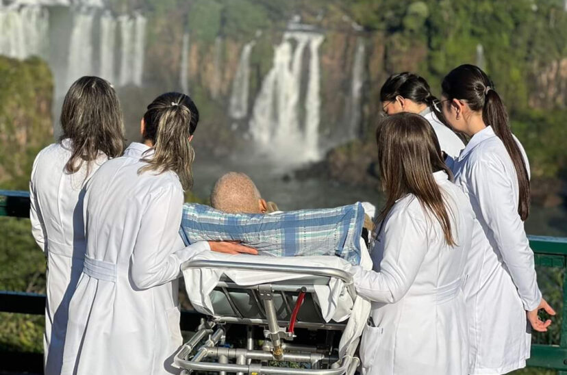 Paciente Cataratas de Iguazú cáncer