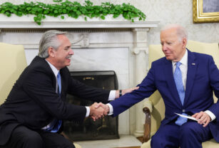 Alberto Fernández y Joe Biden - Pedido de apoyo ante el FMI