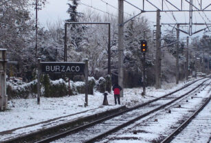 Nieve en Burzaco, Buenos Aires.