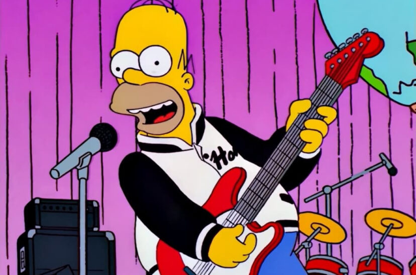 rock nacional Homero Simpson IA