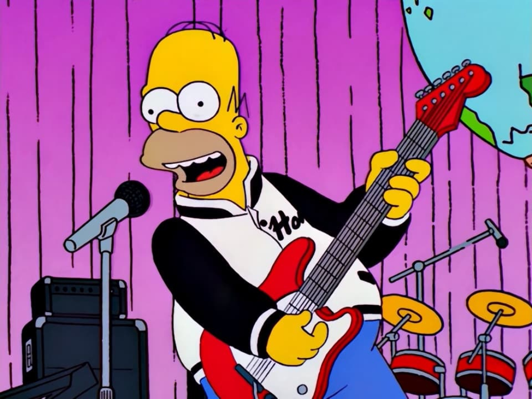 rock nacional Homero Simpson IA
