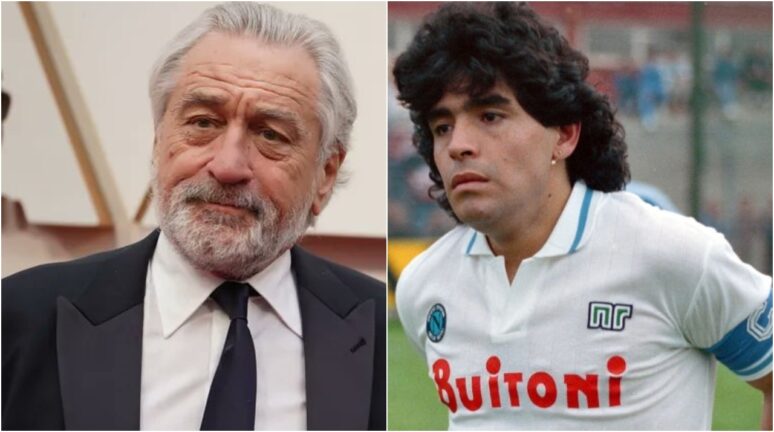 De Niro y Maradona