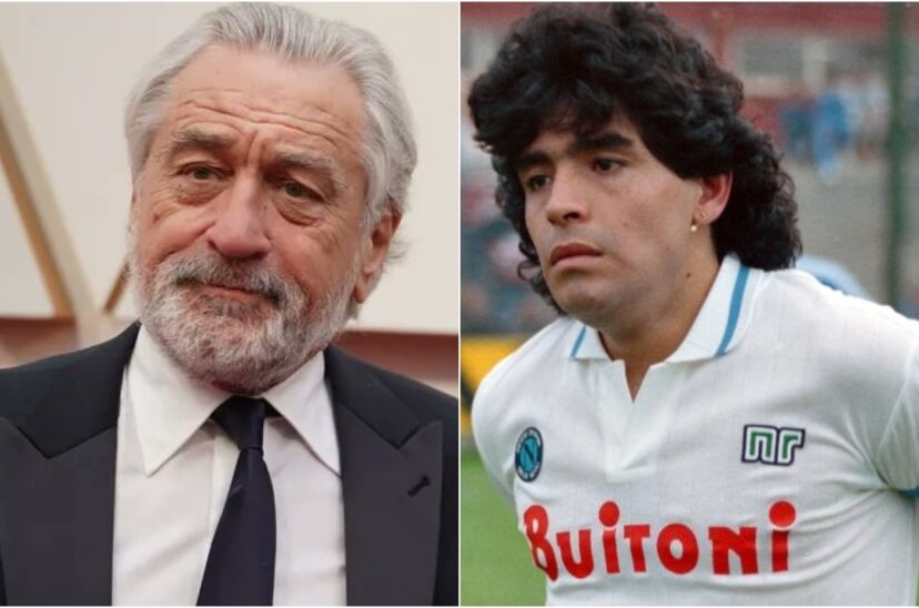 De Niro y Maradona