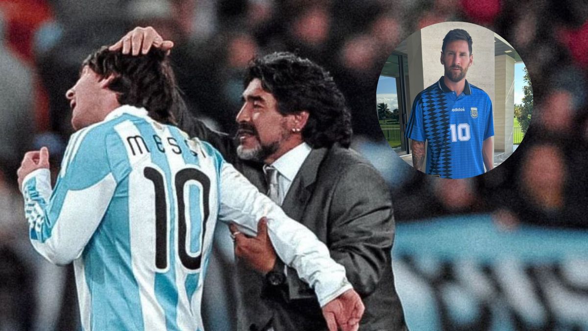 Lionel Messi Diego Maradona Estados Unidos