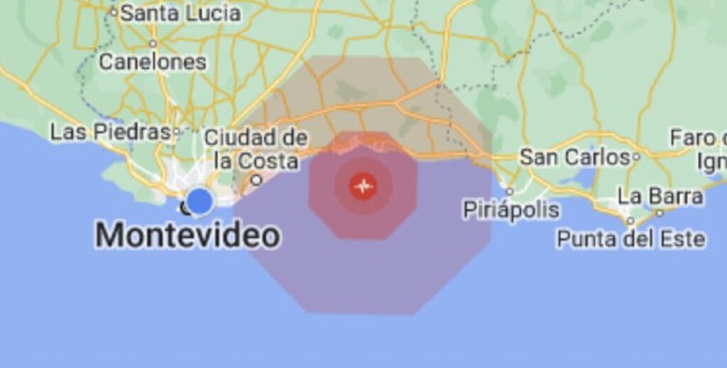 Terremoto Uruguay