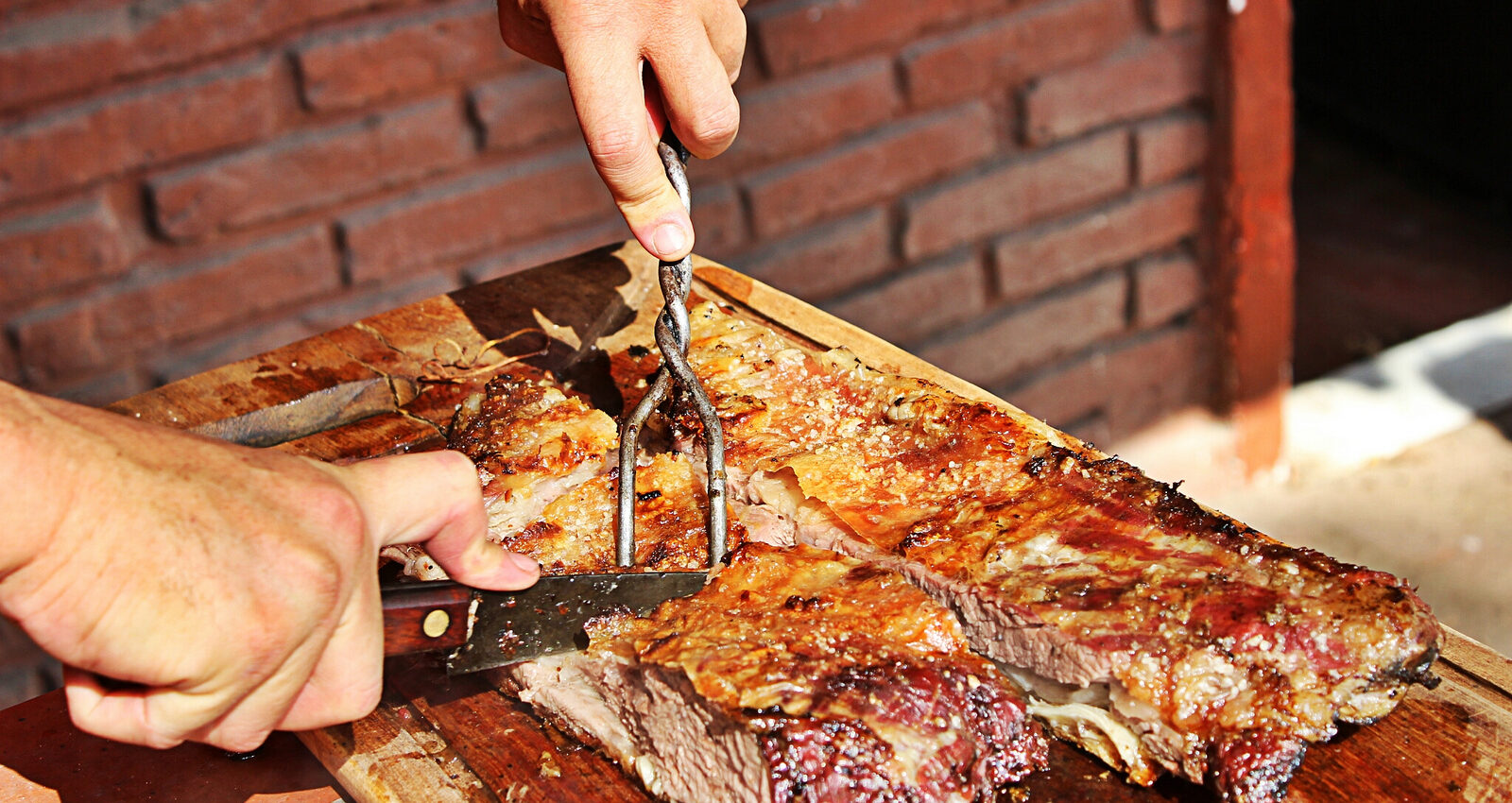 asado carne vacuna