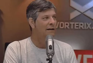 Mario Pergolini en los estudios de Vorterix.