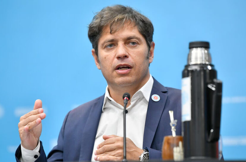 kicillof - corte