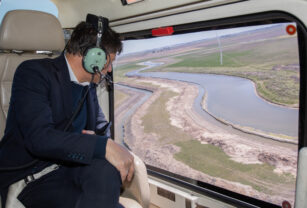 Kicillof hectáreas Cuenca Río Salado