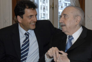 sergio massa y raúl alfonsín