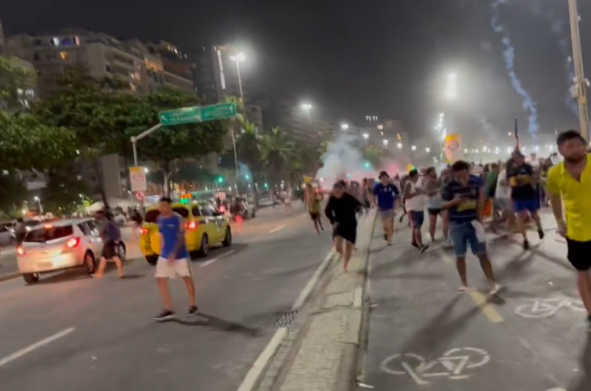 Boca Fluminense represión Río de Janeiro