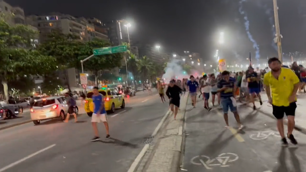 Boca Fluminense represión Río de Janeiro